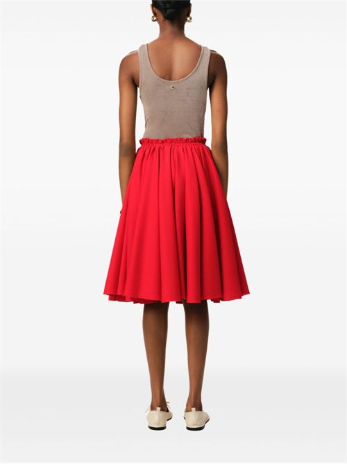 Pleated skirt AMI PARIS | FSK227WV0068632